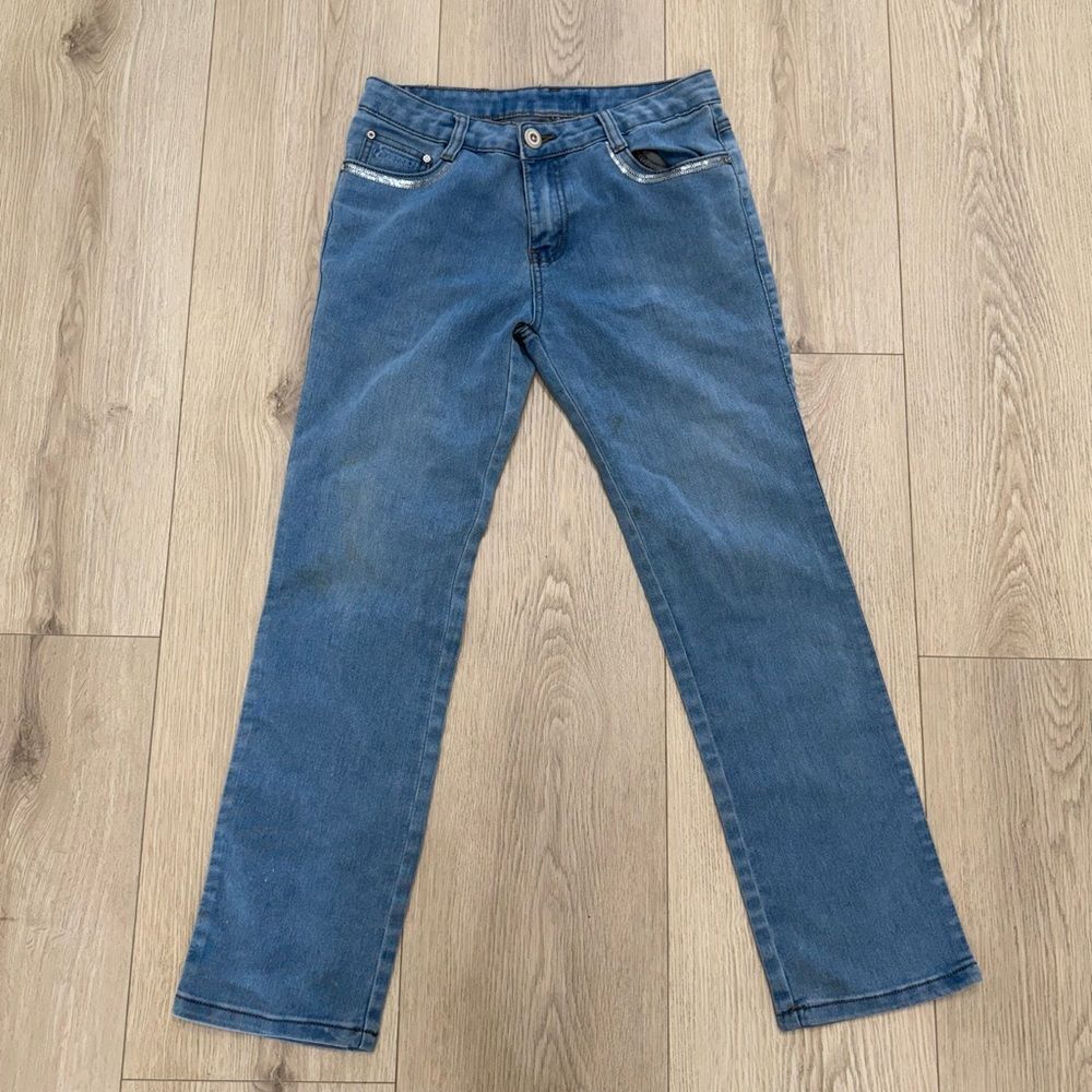 Ferrari small women’s jeans blue pants - Picture 1 of 7